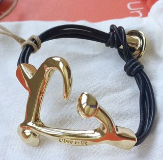 Pulsera UNOde50 Bañada en Oro 18k