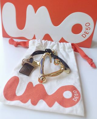 Pulsera UNOde50 Bañada en Oro 18k