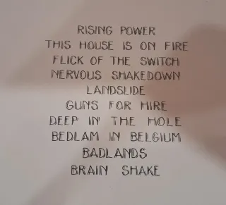 Vinilo AC DC Flick of the Switch Edición Limitada