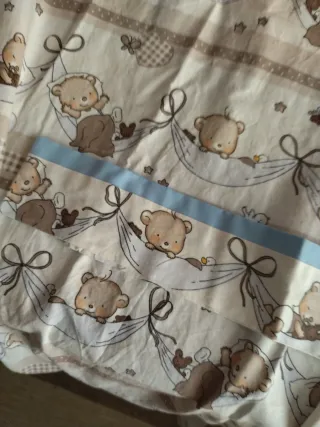 Cortinas infantiles ositos y estrellas