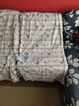 Cortinas infantiles ositos y estrellas