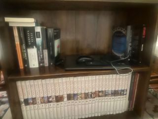 Juego comedor mesa cristal 6 sillas madera