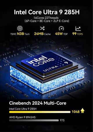 Mini PC GMKtec Evo T1 Intel Ultra 9 285H