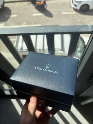 Reloj Maserati Azul y Plateado