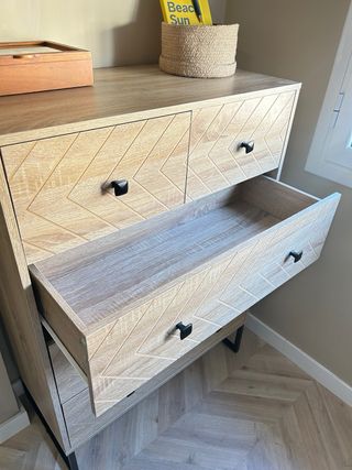 Cómoda cajonera Maisons du Monde madera natural