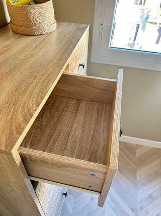 Cómoda cajonera Maisons du Monde madera natural