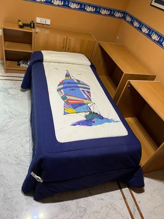 Edredón barcos cama 90 ideal para cambio comunion