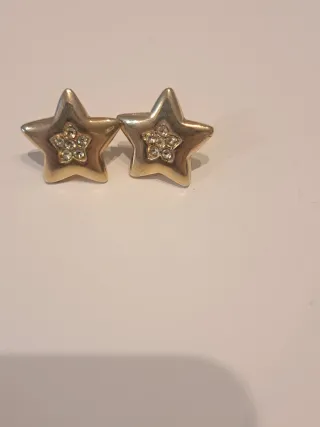 Conjunto pulsera y pendientes estrellas