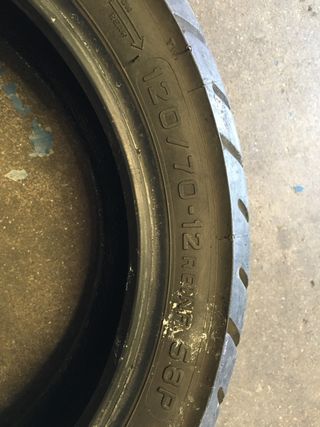 Neumático Pirelli SL26 120/70-12 58P (2013)
