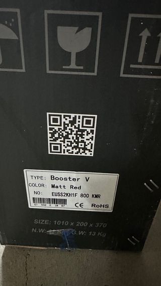 Patinete Eléctrico e-TWOW Booster V Rojo