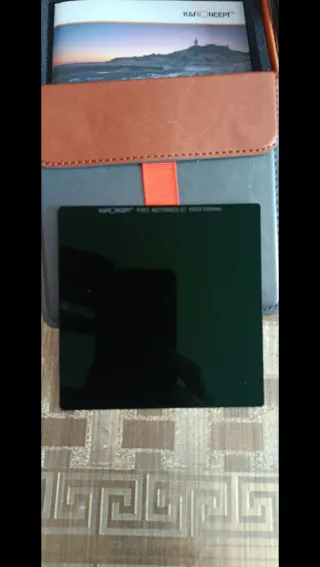 Portafiltros K&F Concept 100mm + filtro nd 1000