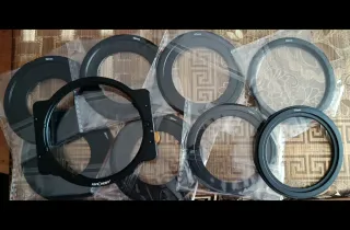 Portafiltros K&F Concept 100mm + filtro nd 1000