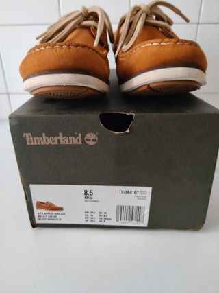 Nauticos Timberland Nobuck T.42 Marrón