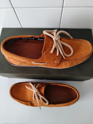 Nauticos Timberland Nobuck T.42 Marrón