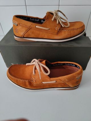 Nauticos Timberland Nobuck T.42 Marrón
