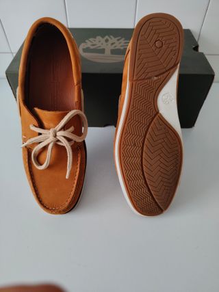 Nauticos Timberland Nobuck T.42 Marrón