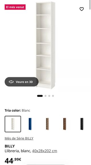 Librería blanca