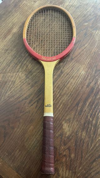 Raqueta de tenis Slazenger vintage