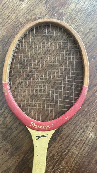 Raqueta de tenis Slazenger vintage