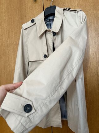 Gabardina Zara Beige