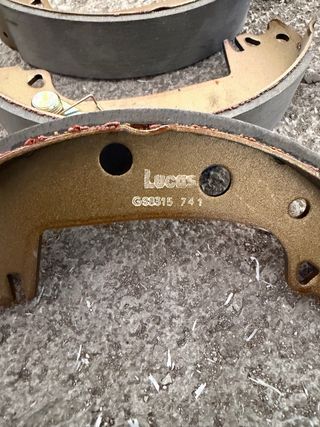 Zapatas de freno Lucas GS8315 (Q4) C15