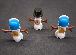 Lego 3 pupazzi di neve