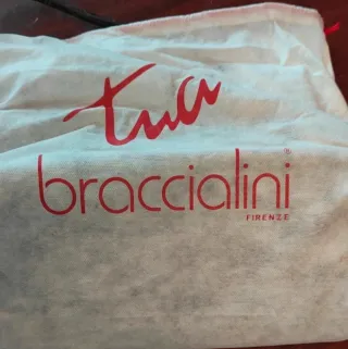 Borsa Braccialini donna nera e rosa