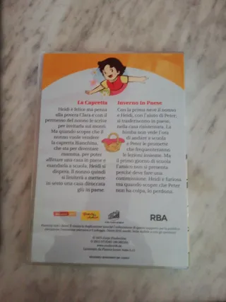 DVD Manga HEIDI SERIE TV COMPLETA Anime Anni 70 80