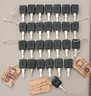 Carcasas Llave Renault Clio, R5, 19, 21