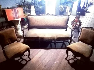 OFERTA exquisitos SOFÁ Y SILLAS 1900s