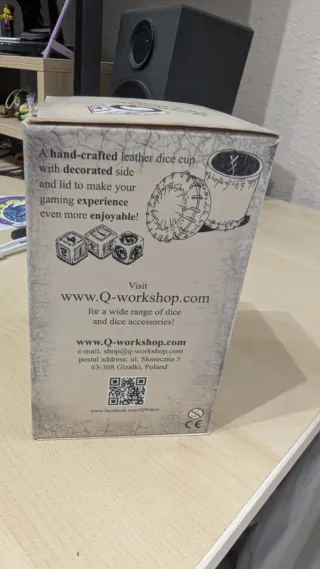 Vaso y dados El Señor de los Anillos