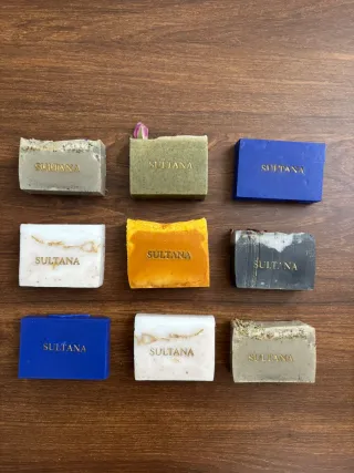 Jabón artesanal de arcilla verde y romero