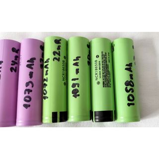 Lote 14 Baterías 18650 de 1000 a 1100mAh