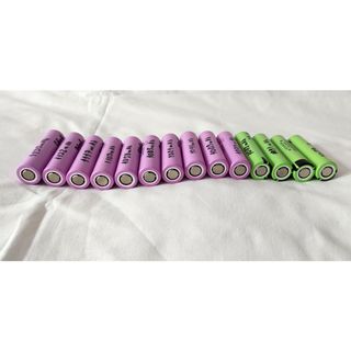 Lote 14 Baterías 18650 de 1000 a 1100mAh