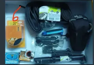 Bici. Empiece de temporada. Muchos accesorios