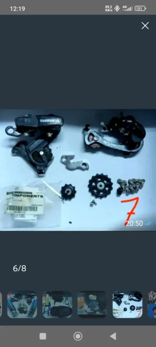 Bici. Empiece de temporada. Muchos accesorios