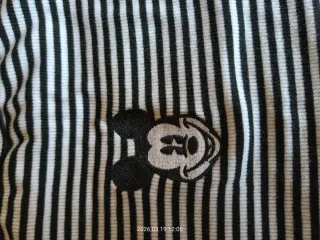 Camiseta Disney Talla Única Rayas Mickey