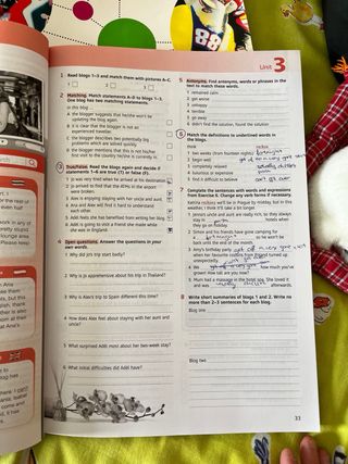 Exam Focus Workbook Libro inglés 1 bachillerato