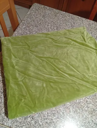 Tessuto velluto verde