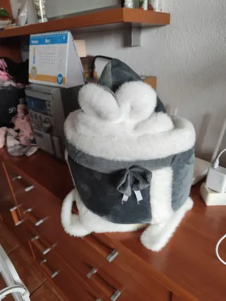 Mochila transportín perro pequeño sin estrenar