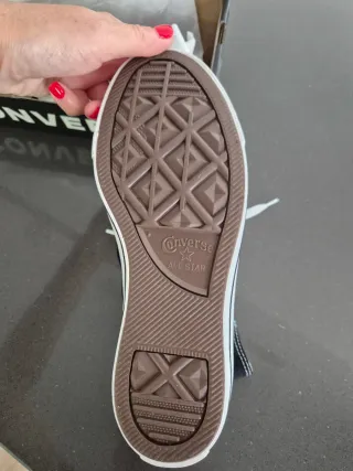 Zapatillas Converse All Star Hi Negras Nuevas