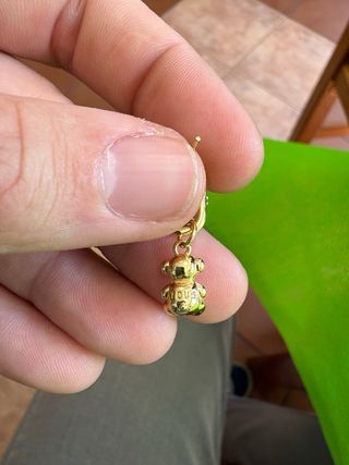 Pendientes Tous Oso Dorado