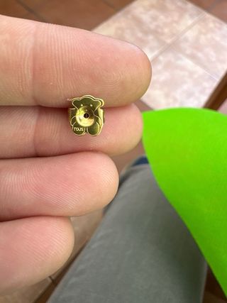 Pendientes Tous Oso Dorado