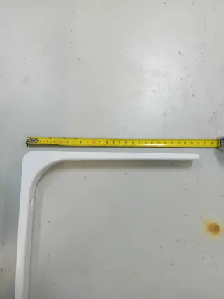 Soportes de pared blancos 25 x 30