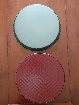 Pack 2 moldes horno metal