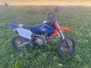 Pit Bike Rebel Master 125cc Azul/Naranja