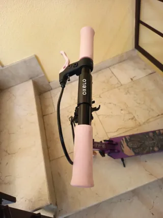 Patinete Oxelo Morado plegable