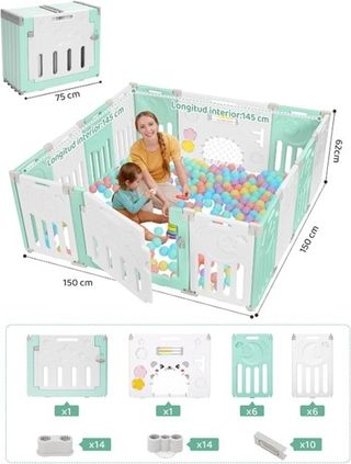 Parque Infantil Bebé Dripex 150x150cm