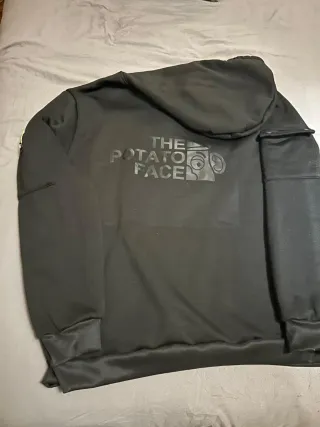 Sudadera The Potato Face Negra