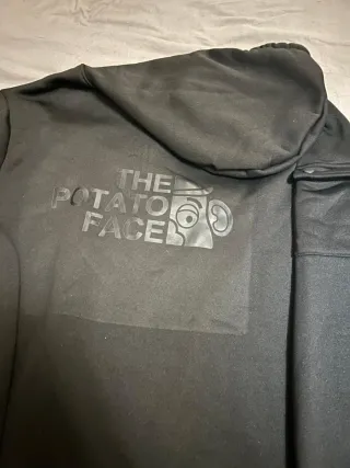 Sudadera The Potato Face Negra